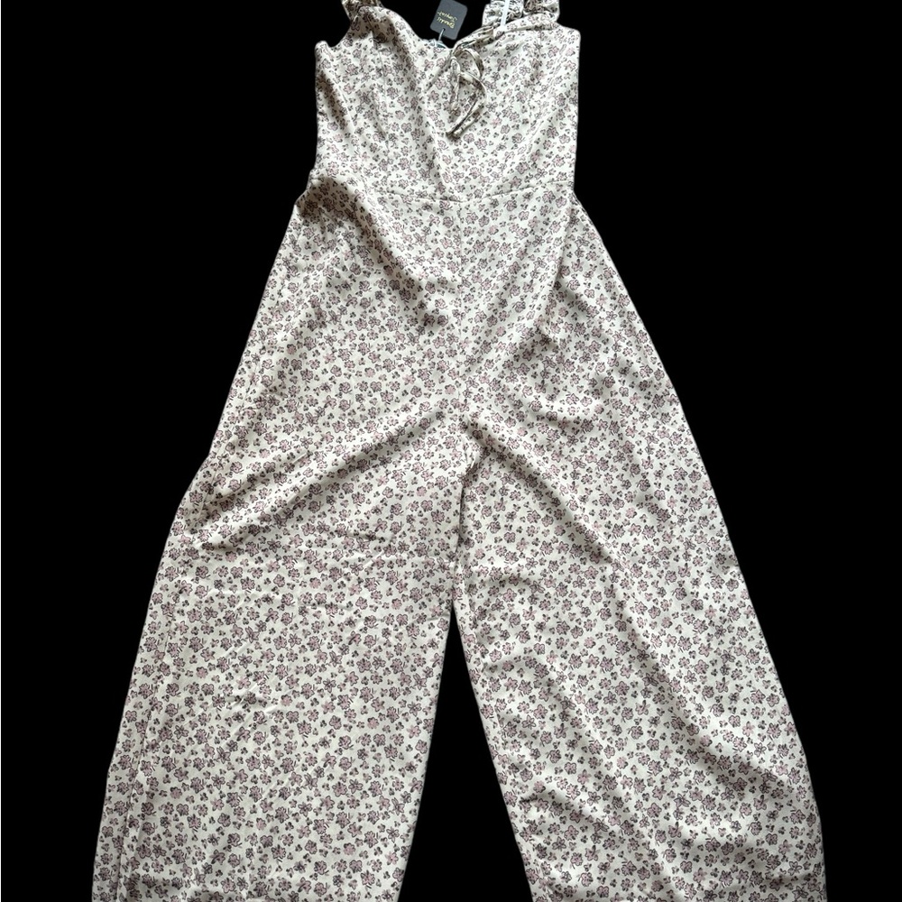 AEMI + CO Brandi’s jumpsuit, floral, wide leg - Picture 2 of 10